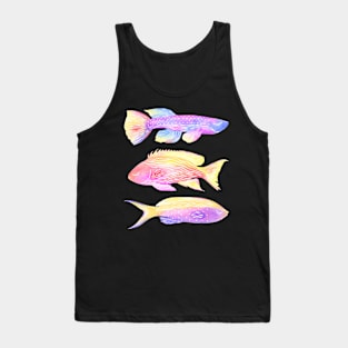 Rainbow Fishes Tank Top